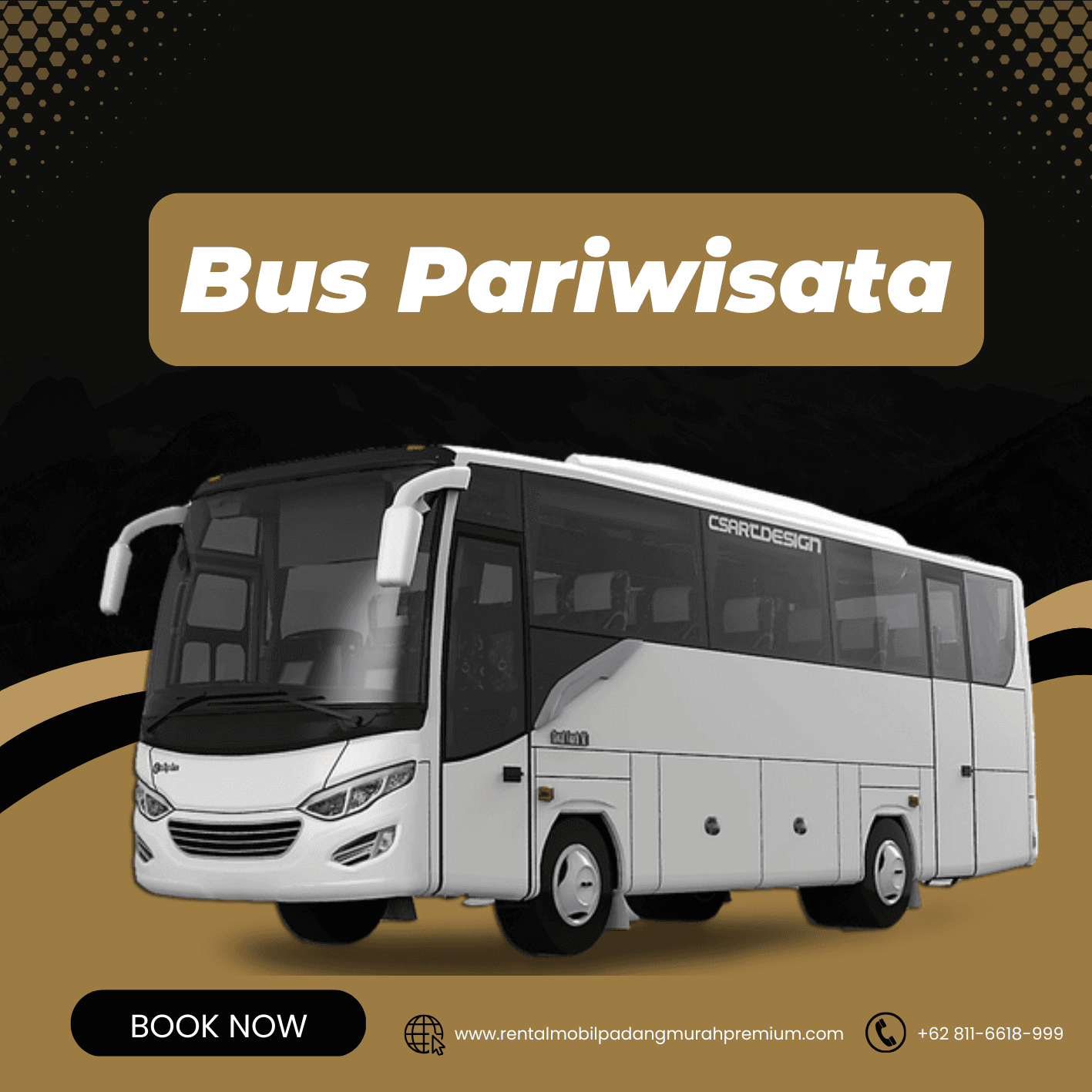 Sewa Bus Pariwisata di Padang