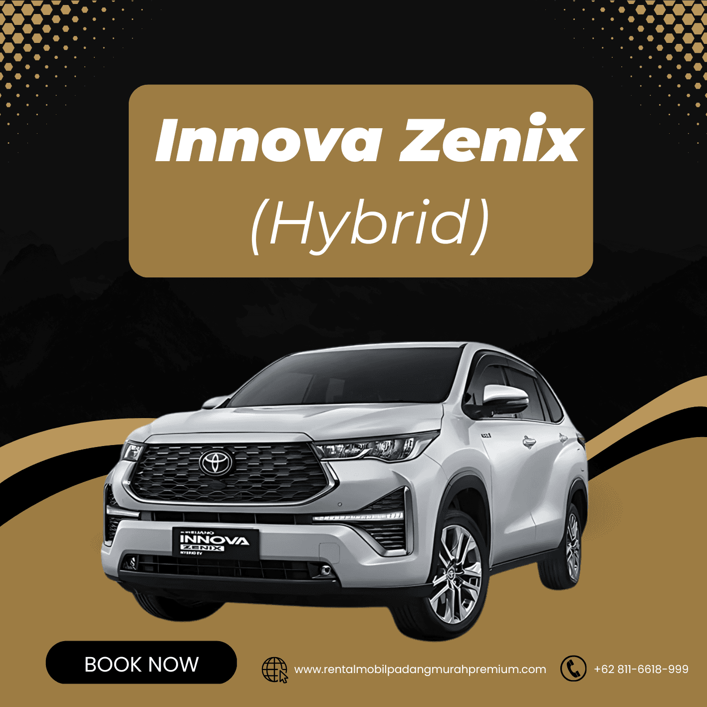 Sewa Innova Zenix (Hybrid) di Padang