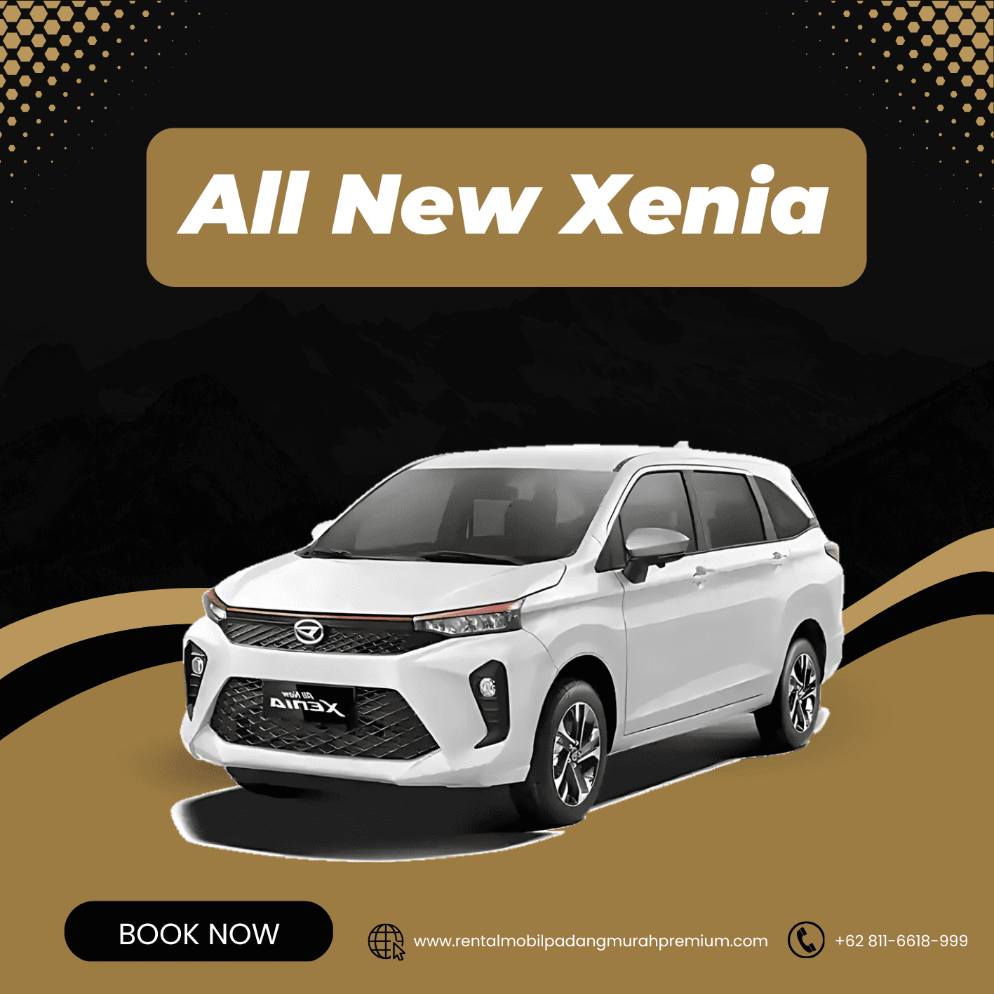 Sewa All New Xenia (Metic) di Padang