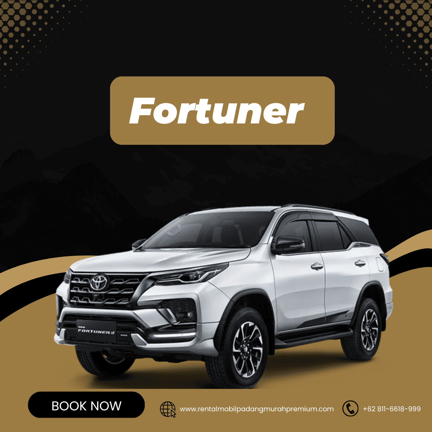 Sewa Fortuner di Padang