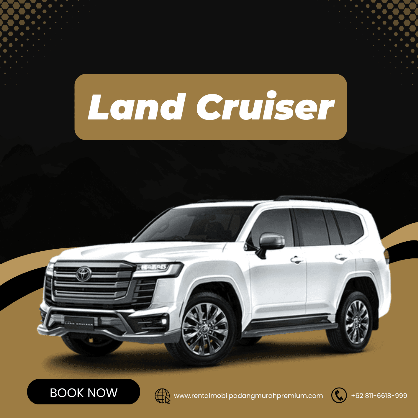 Sewa Land Cruiser di Padang