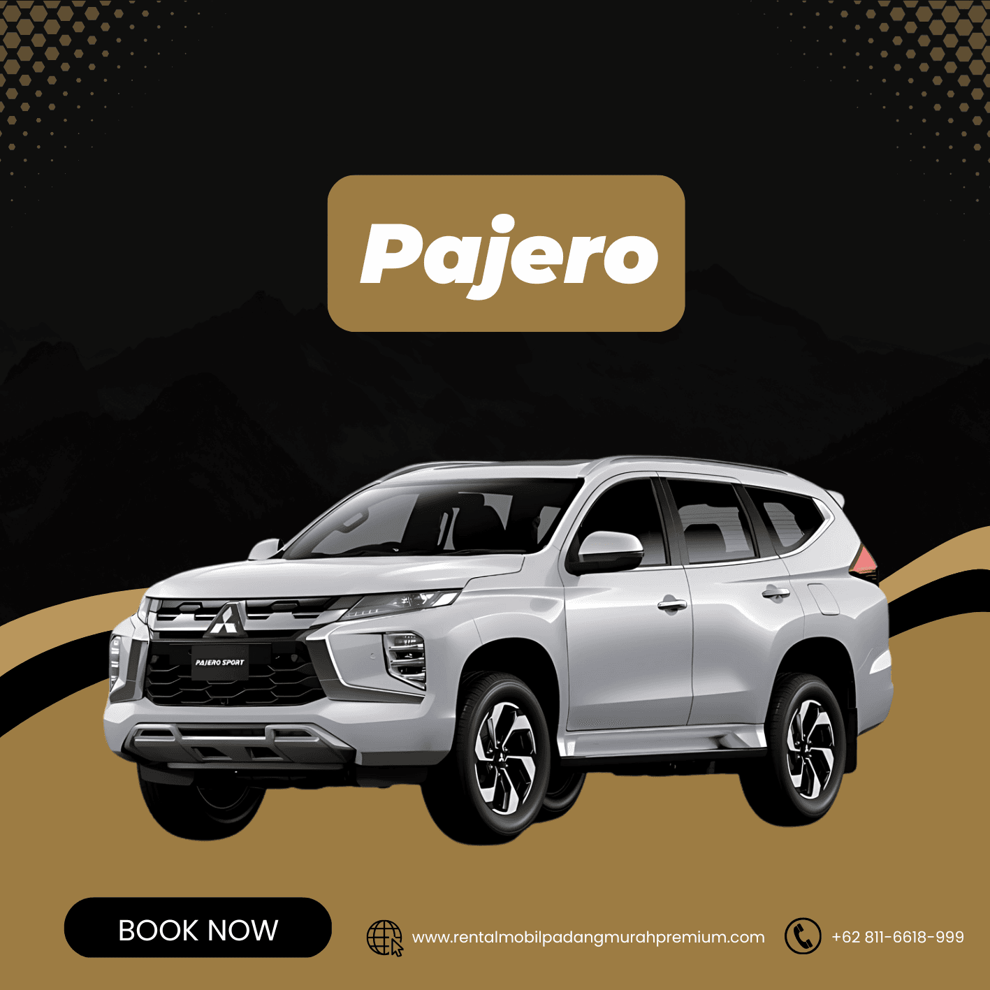 Sewa Pajero di Padang